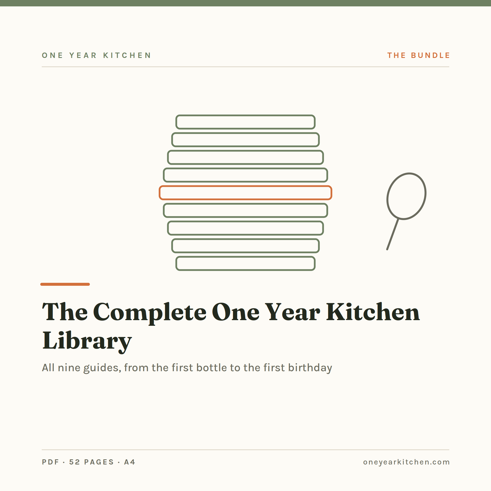 The Complete One Year Kitchen Library